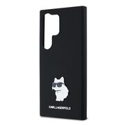 Husa premium pentru  Samsung Galaxy S24 Ultra Karl Lagerfeld superior quality - Negru denim