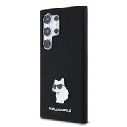 Husa premium pentru  Samsung Galaxy S24 Ultra Karl Lagerfeld superior quality - Negru denim