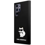 Husa premium pentru  Samsung Galaxy S24 Ultra Karl Lagerfeld superior quality - Negru gri