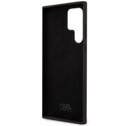 Husa premium pentru  Samsung Galaxy S24 Ultra Karl Lagerfeld superior quality - Negru gri