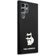 Husa premium pentru  Samsung Galaxy S24 Ultra Karl Lagerfeld superior quality - Negru gri