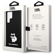 Husa premium pentru  Samsung Galaxy S24 Ultra Karl Lagerfeld superior quality - Negru gri