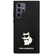 Husa premium pentru  Samsung Galaxy S24 Ultra Karl Lagerfeld superior quality - Negru gri