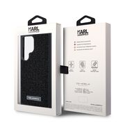 Husa premium pentru  Samsung Galaxy S24 Ultra Karl Lagerfeld superior quality - Negru havana