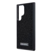 Husa premium pentru  Samsung Galaxy S24 Ultra Karl Lagerfeld superior quality - Negru havana