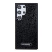 Husa premium pentru  Samsung Galaxy S24 Ultra Karl Lagerfeld superior quality - Negru havana