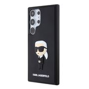 Husa premium pentru  Samsung Galaxy S24 Ultra Karl Lagerfeld superior quality - Negru inchis