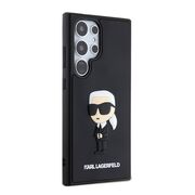 Husa premium pentru  Samsung Galaxy S24 Ultra Karl Lagerfeld superior quality - Negru inchis