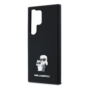 Husa premium pentru  Samsung Galaxy S24 Ultra Karl Lagerfeld superior quality - Negru