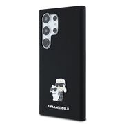 Husa premium pentru  Samsung Galaxy S24 Ultra Karl Lagerfeld superior quality - Negru
