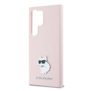 Husa premium pentru  Samsung Galaxy S24 Ultra Karl Lagerfeld superior quality - Roz