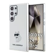 Husa premium pentru  Samsung Galaxy S24 Ultra Karl Lagerfeld superior quality - Transparent