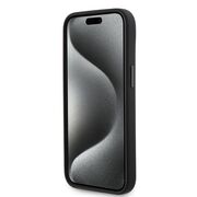 Husa premium pentru  iPhone 15 Karl Lagerfeld superior quality - Negru deschis