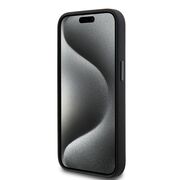 Husa premium pentru  iPhone 15 Karl Lagerfeld superior quality - Negru royal