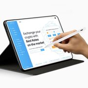 Stylus pen activ, universal Android, iOS Techsuit S3, roz