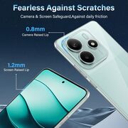 Husa pentru  Xiaomi Redmi Note 14 5G, Anti-Shock 1.5mm, cu protectie lentile, Clear