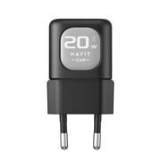 Incarcator priza USB Type-C 20W Havit UC220 EU, negru / gri