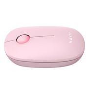 Mouse wireless 2.4GHz, 1600DPI Havit MS57GT, roz