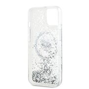 Husa premium pentru  iPhone 15 Karl Lagerfeld compatibila Magsafe - Clear