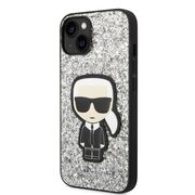 Husa premium pentru  iPhone 15 Karl Lagerfeld superior quality - Alb