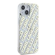 Husa premium pentru  iPhone 15 Karl Lagerfeld superior quality - Alb