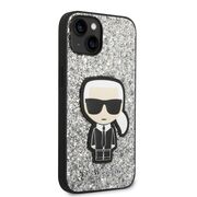 Husa premium pentru  iPhone 15 Karl Lagerfeld superior quality - Alb