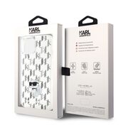 Husa premium pentru  iPhone 15 Karl Lagerfeld superior quality - Albastru