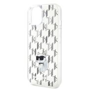 Husa premium pentru  iPhone 15 Karl Lagerfeld superior quality - Albastru