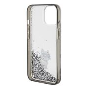Husa premium pentru  iPhone 15 Karl Lagerfeld superior quality - Argintiu
