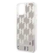 Husa premium pentru  iPhone 15 Karl Lagerfeld superior quality - Bej