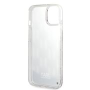 Husa premium pentru  iPhone 15 Karl Lagerfeld superior quality - Gri inchis