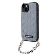 Husa premium pentru  iPhone 15 Karl Lagerfeld superior quality - Gri