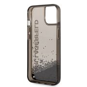 Husa premium pentru  iPhone 15 Karl Lagerfeld superior quality - Maro