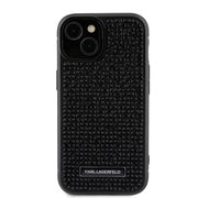 Husa premium pentru  iPhone 15 Karl Lagerfeld superior quality - Negru darth vader