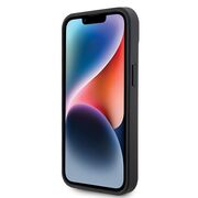 Husa premium pentru  iPhone 15 Karl Lagerfeld superior quality - Negru denim