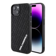 Husa premium pentru  iPhone 15 Karl Lagerfeld superior quality - Negru inchis