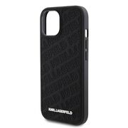 Husa premium pentru  iPhone 15 Karl Lagerfeld superior quality - Negru intens