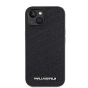 Husa premium pentru  iPhone 15 Karl Lagerfeld superior quality - Negru intens