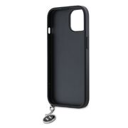 Husa premium pentru  iPhone 15 Karl Lagerfeld superior quality - Negru print