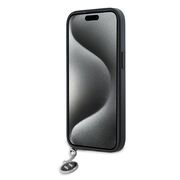 Husa premium pentru  iPhone 15 Karl Lagerfeld superior quality - Negru print