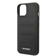 Husa premium pentru  iPhone 15 Karl Lagerfeld superior quality - Negru royal
