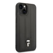 Husa premium pentru  iPhone 15 Karl Lagerfeld superior quality - Negru
