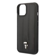 Husa premium pentru  iPhone 15 Karl Lagerfeld superior quality - Negru
