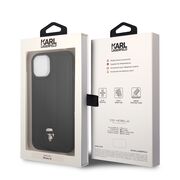 Husa premium pentru  iPhone 15 Karl Lagerfeld superior quality - Negru