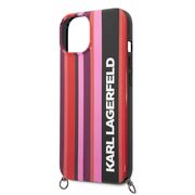 Husa premium pentru  iPhone 15 Karl Lagerfeld superior quality - Rosu