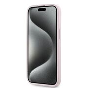 Husa premium pentru  iPhone 15 Karl Lagerfeld superior quality - Roz