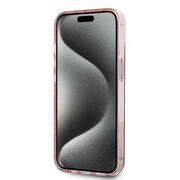 Husa premium pentru  iPhone 15 Karl Lagerfeld superior quality - Roz