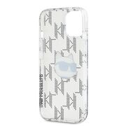 Husa premium pentru  iPhone 15 Karl Lagerfeld superior quality - Transparent