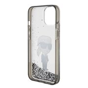 Husa premium pentru  iPhone 15 Karl Lagerfeld superior quality - Transparent