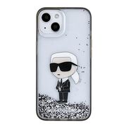 Husa premium pentru  iPhone 15 Karl Lagerfeld superior quality - Transparent